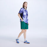 G LOGO QUICK-DRY SHORTS (TEAL)