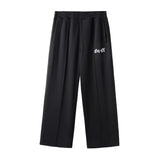GOTHIC EMBROIDERED TRACK PANTS