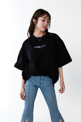 Pile X GO OFF Collaboration Back Print T-shirt