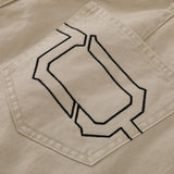 WIDE STRAIGHT-LEG CASUAL PANTS