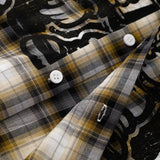 PLAID SHORT-SLEEVE SHIRT