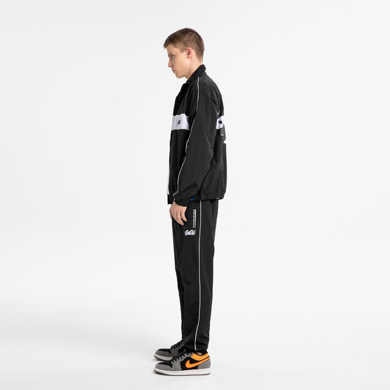 LOGO TRACK PANTS (Black)