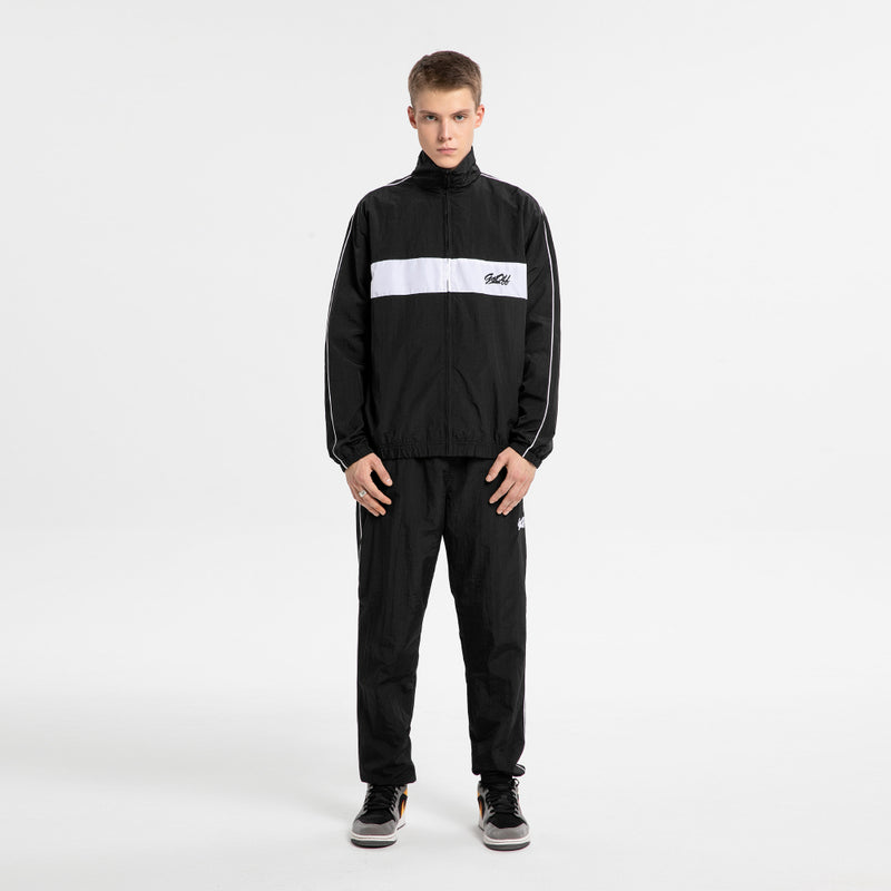 LOGO TRACK PANTS (Black)