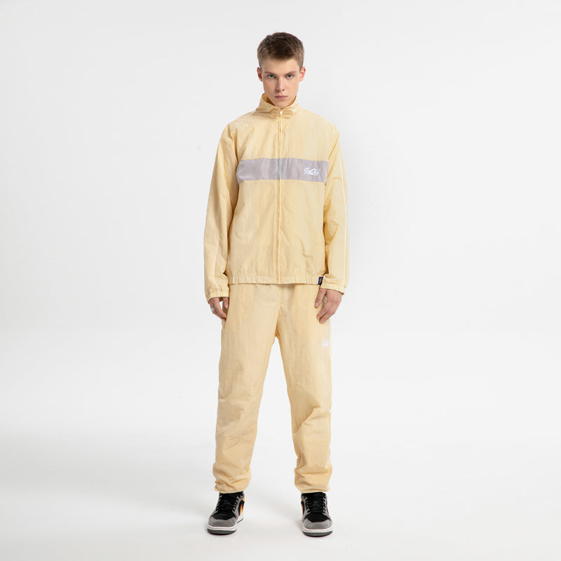 LOGO TRACK PANTS (Beige)