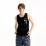 WAFFLE-KNIT TANK