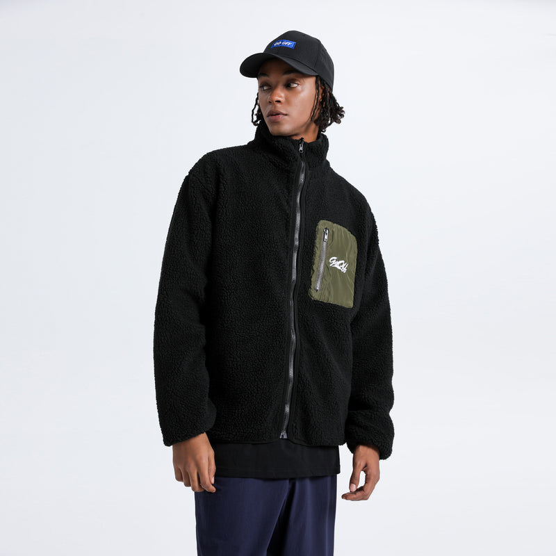 REVERSIBLE SHERPA FlEECE JACKET