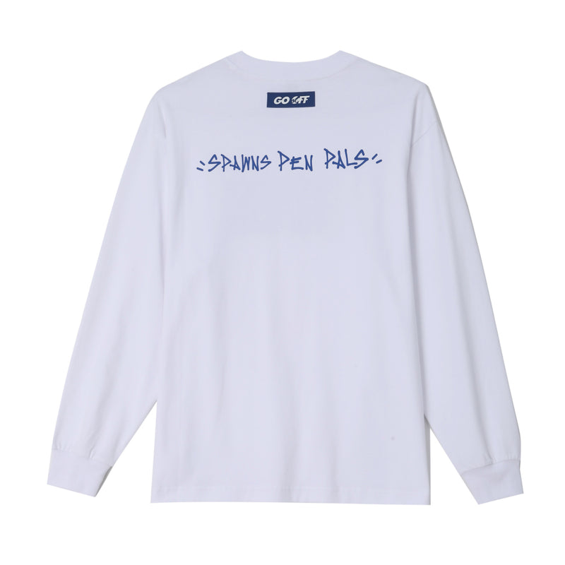 TAG SIGN L/SL TOP (White)