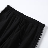 LOGO TRACK PANTS (Black)