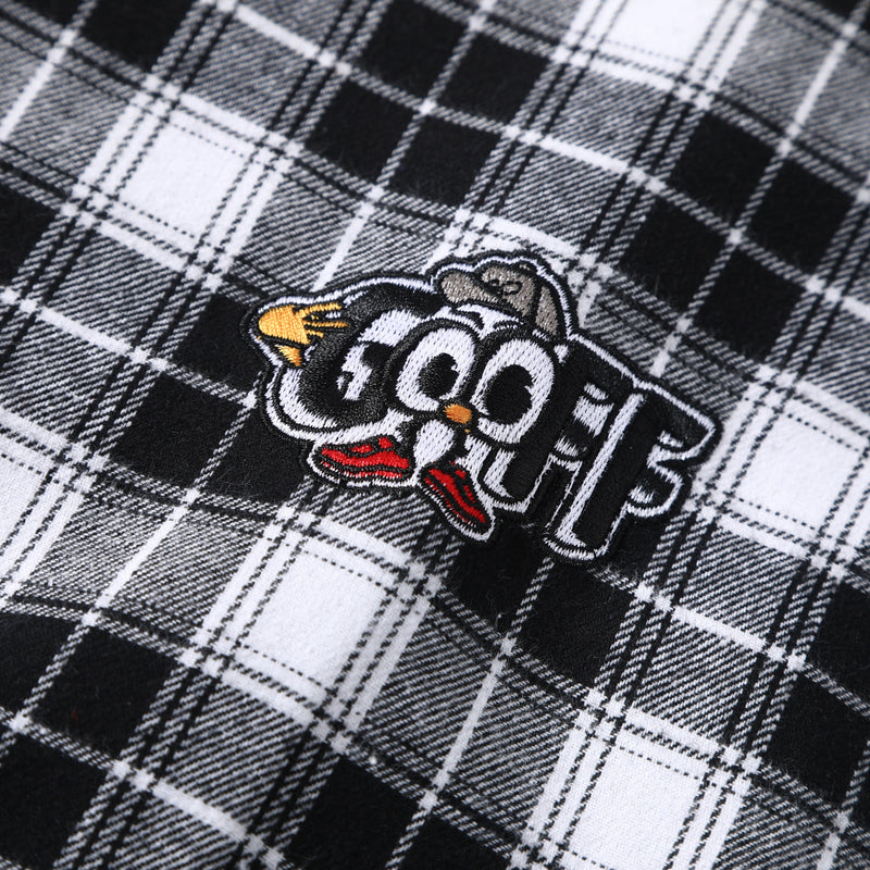 LIL'EYES LOGO FLANNEL SHIRT